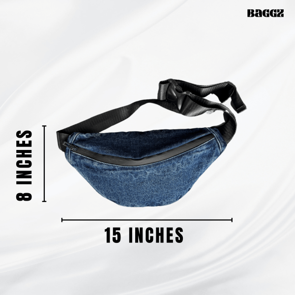 Denim Premium Cross Body Bag - Image 6