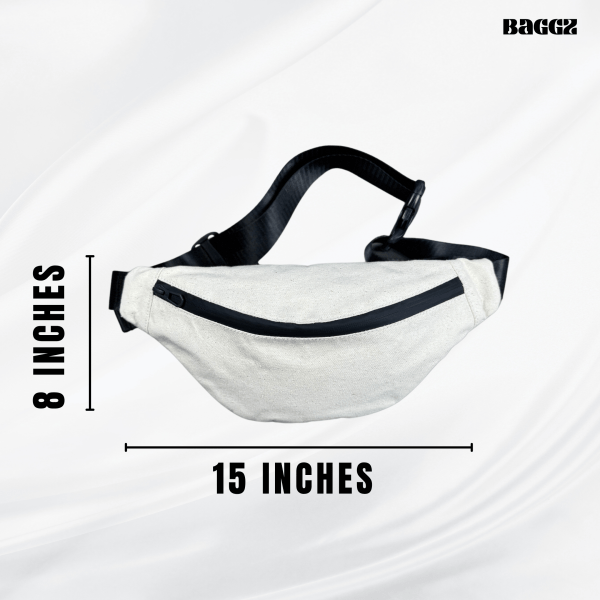 White Premium Cross Body Bag - Image 2