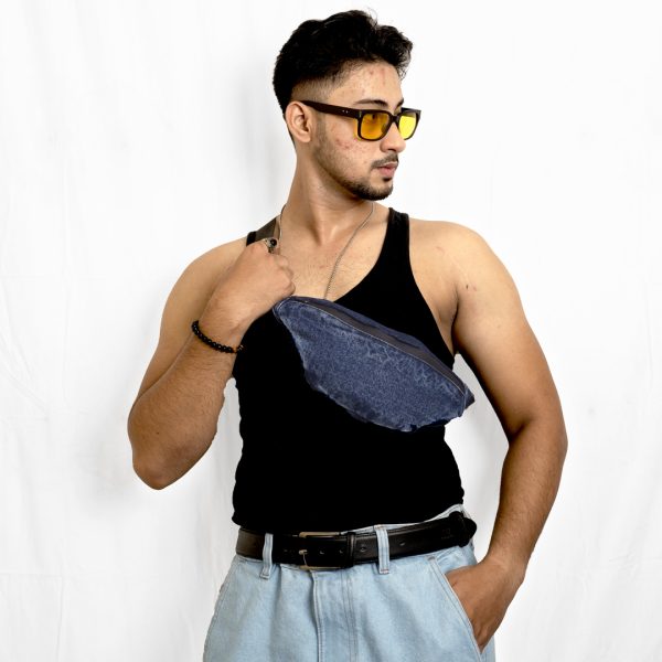 Denim Premium Cross Body Bag - Image 2